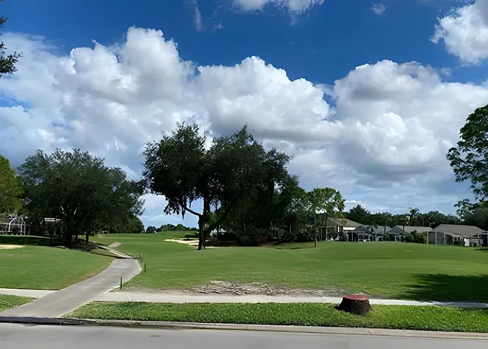 Quiet House With Pool On A Top Golf Course