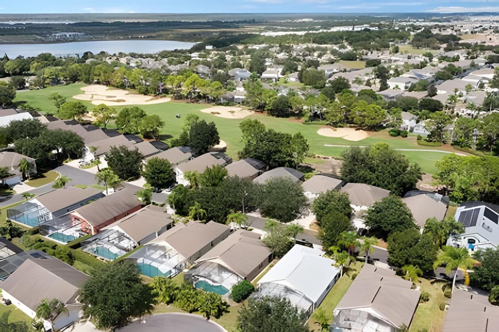 Quiet House With Pool On A Golf Course Haines City